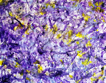 Purple shines (n.271) - 85 x 65 x 2,50 cm - ready